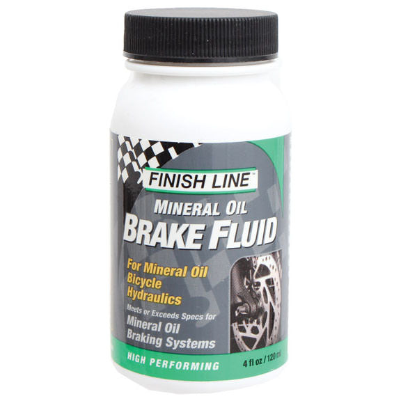 Finish Line Mineral Oil Brake Fluid, 4oz