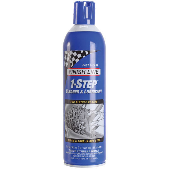Finish Line 1-Step Cleaner & Lube, 17oz Aerosol