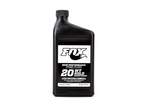 Fox Shox Suspension Bath Oil, 20wt - Gold (32oz) 025-03-072