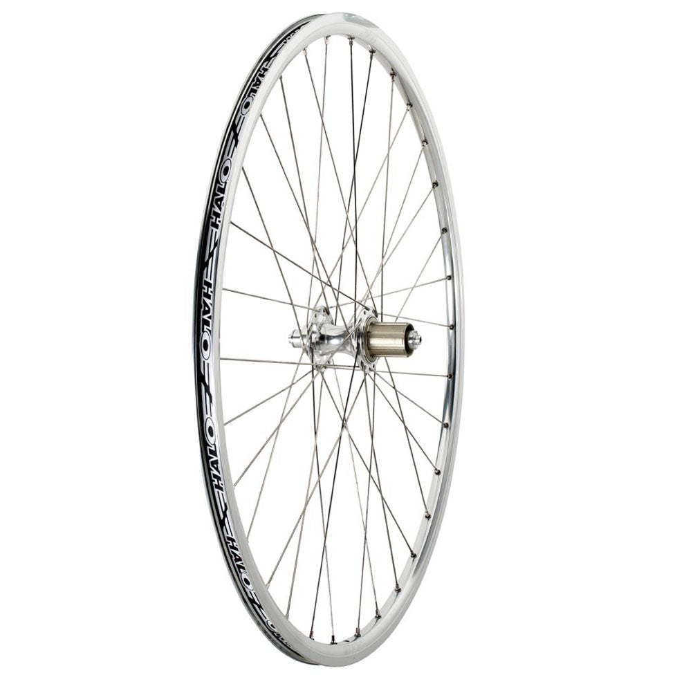 Halo Retro Rear Wheel, 32h Polished Silver