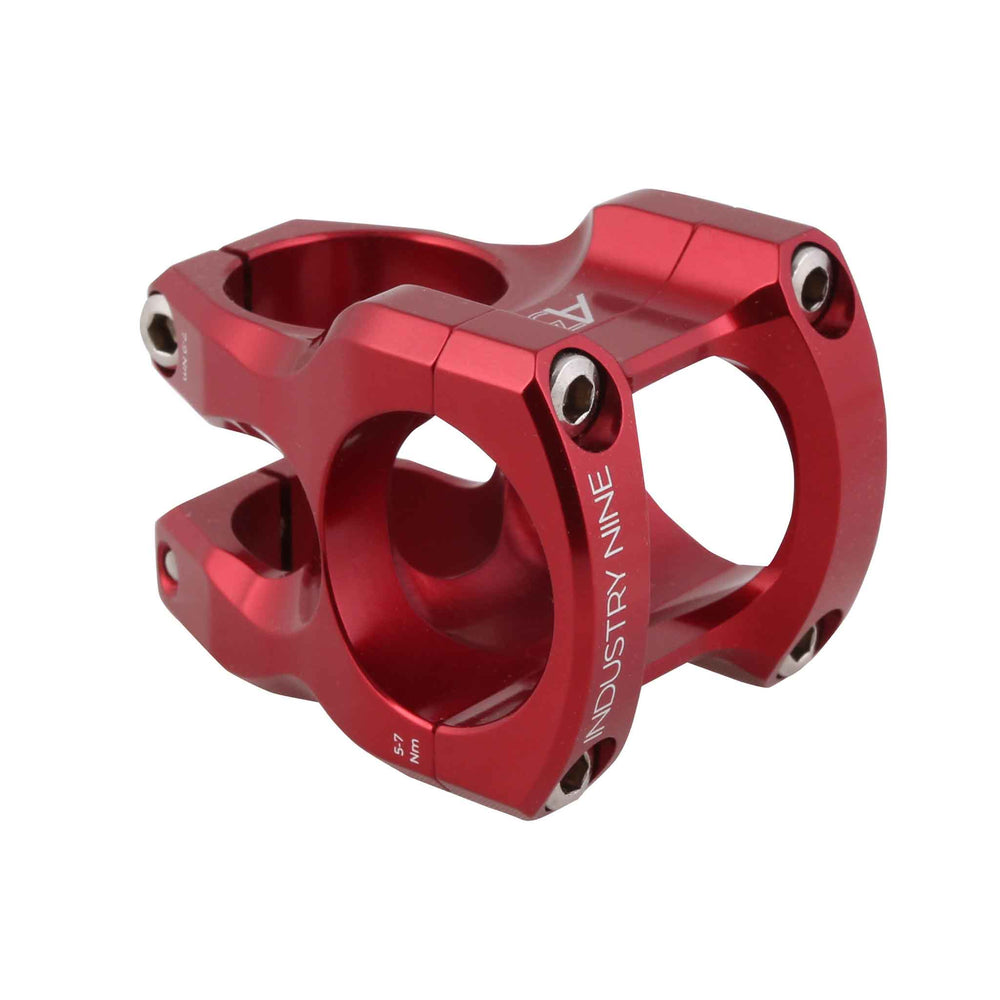 Industry Nine A318 Stem, (31.8) 50mm - Red