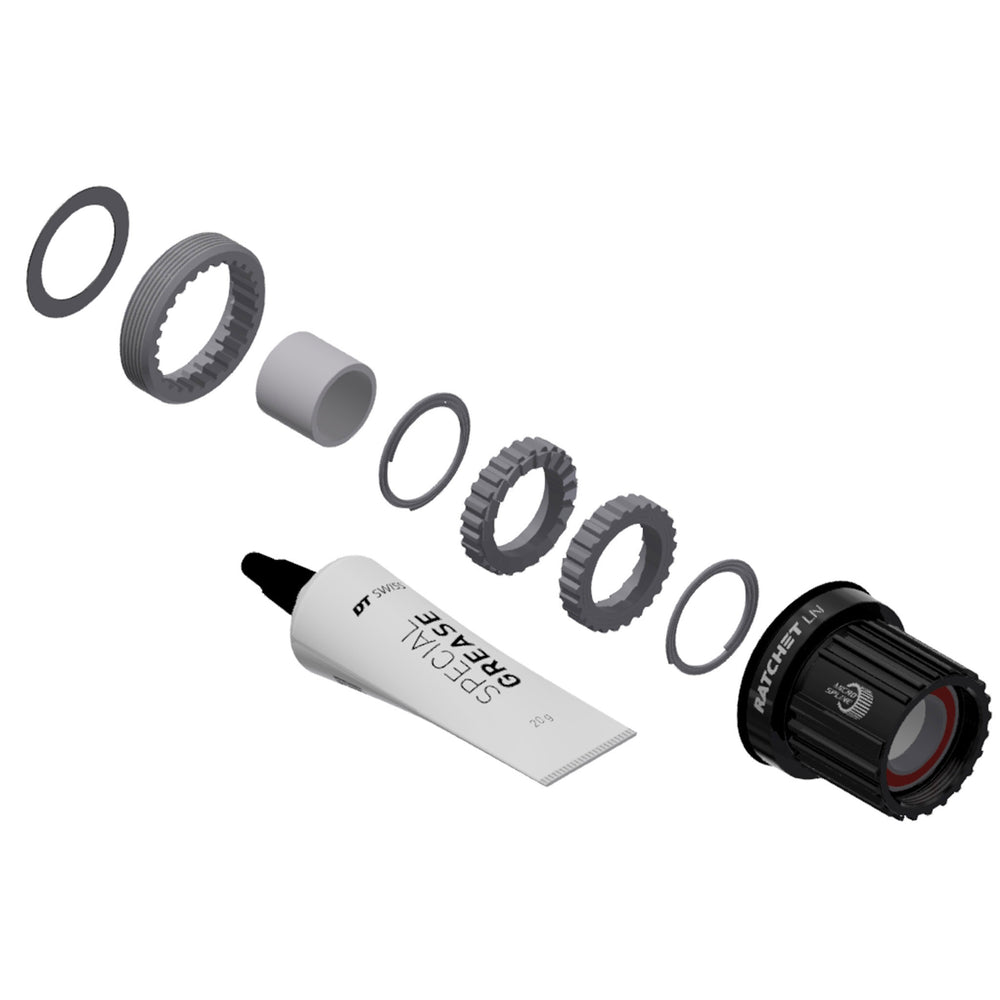 DT-Swiss 370 Ratchet LN Upgrade Service Kit- Microspline HG+12 FH Body