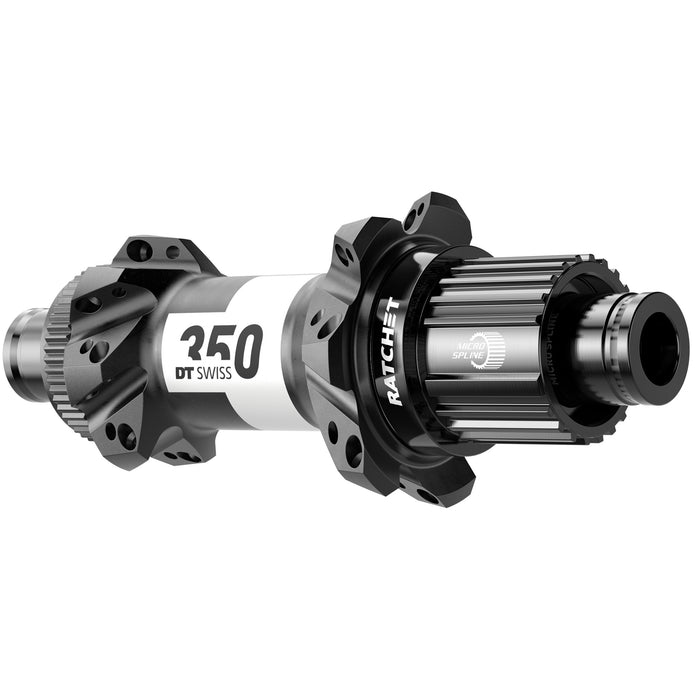 DT-Swiss 350 SP CL-Disc Rear Hub, 28h, 12x148mm, Microspline HG+ 12sp