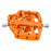 E*thirteen Base Platform Pedals, Composite Body - Naranja