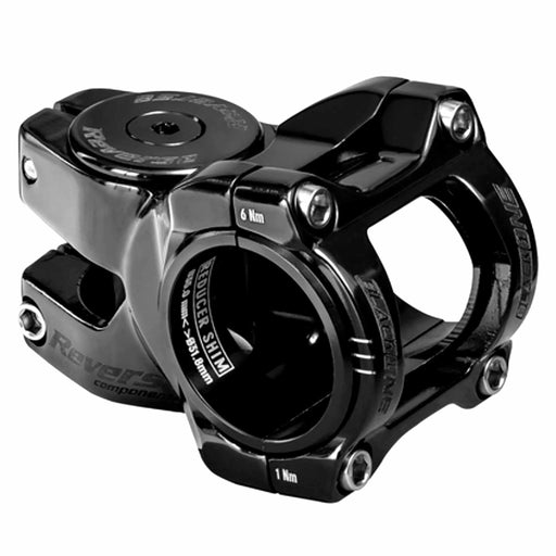 Reverse Black One D-2 Ti Stem, (31.8/35.0) 35mm, Black/Black