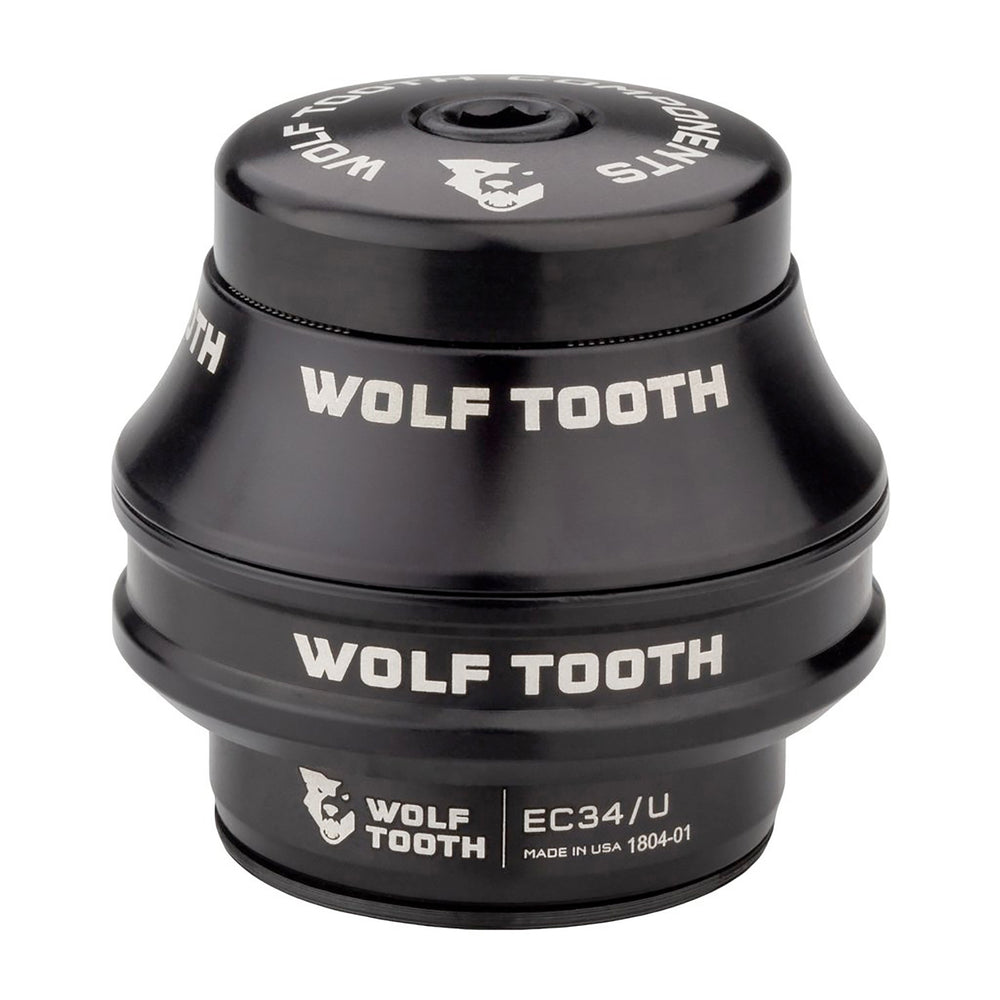 Wolf Tooth Components Upper Headset EC34/28.6, 16mm Stack(Performance), Blac