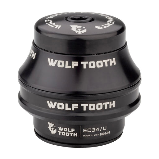 Wolf Tooth Components Upper Headset EC34/28.6, 16mm Stack(Performance), Blac