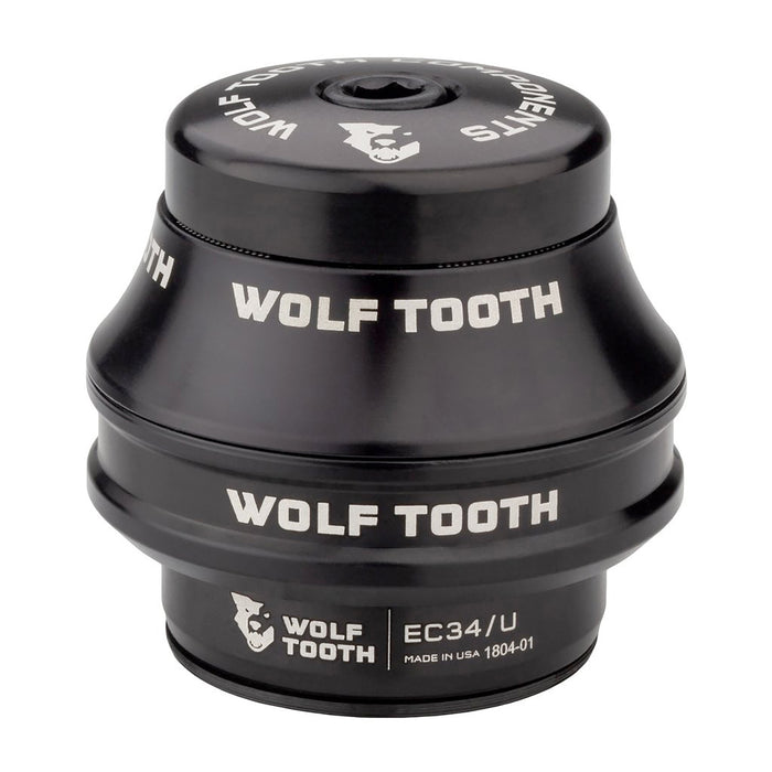Wolf Tooth Components Upper Headset EC34/28.6, 16mm Stack(Performance), Blac