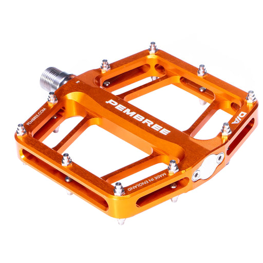 PEMBREE D2A Platform Pedals, Orange