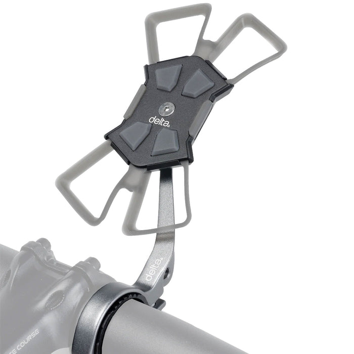 Delta X Mount Bar Pro Phone Mount - Black/Gray