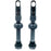Hold Fast Cycling Tubeless Valve Stem, 42mm (Pair) - Pewter