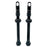 Hold Fast Cycling Tubeless Valve Stem, 65mm (Pair) - Black