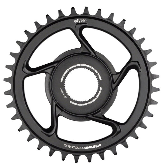 E*thirteen e*spec Aluminum Chainring, Shim EP8/E8000, 32t - Black