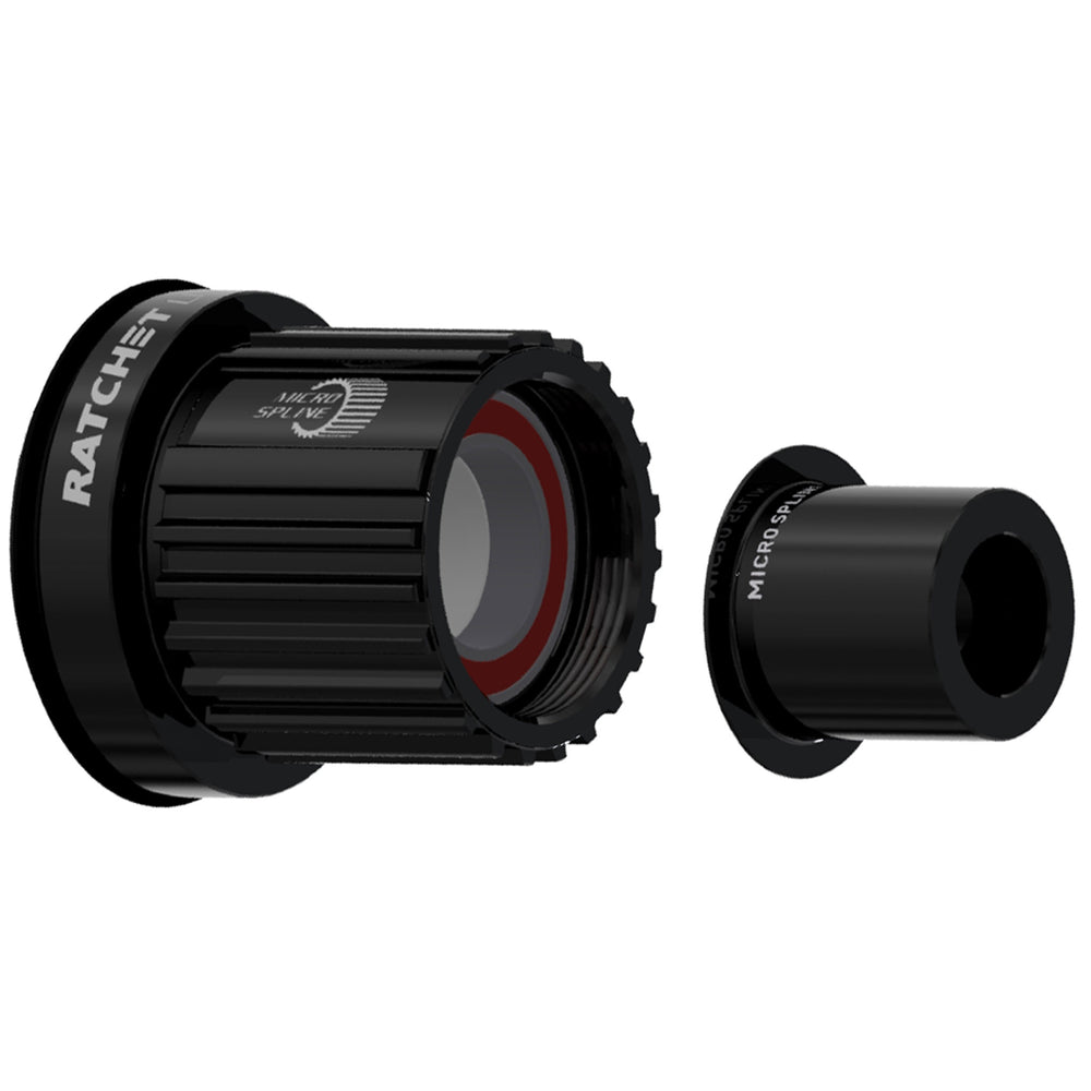 DT-Swiss Microspline HG+ 12sp FH Body w/12x142/148mm EC - Ratchet LN Hubs