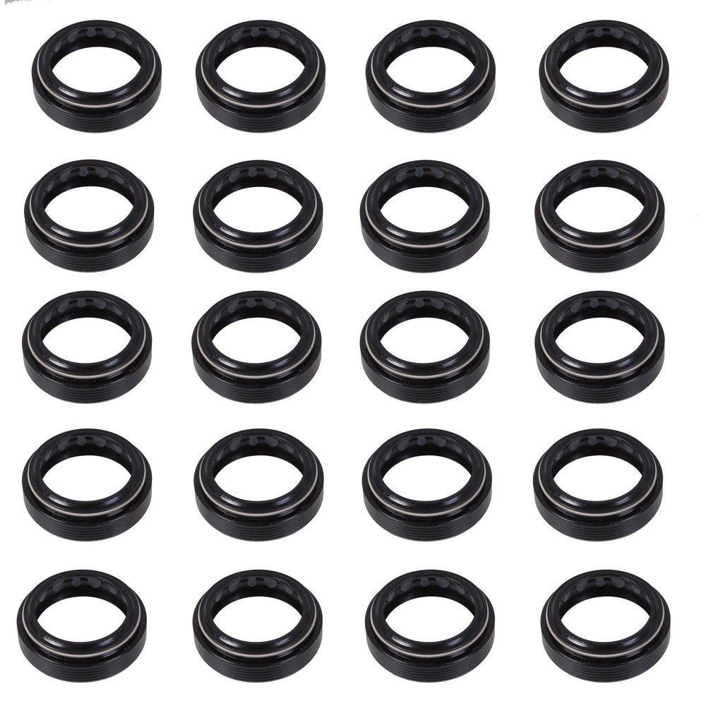 RockShox Dust Seal: Black Flangeless 32mm - Bluto/RS-1/SID B1 (2017+) Boost, Qty 20