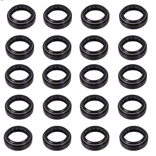 RockShox Dust Seal: Black Flangeless 32mm - Bluto/RS-1/SID B1 (2017+) Boost, Qty 20