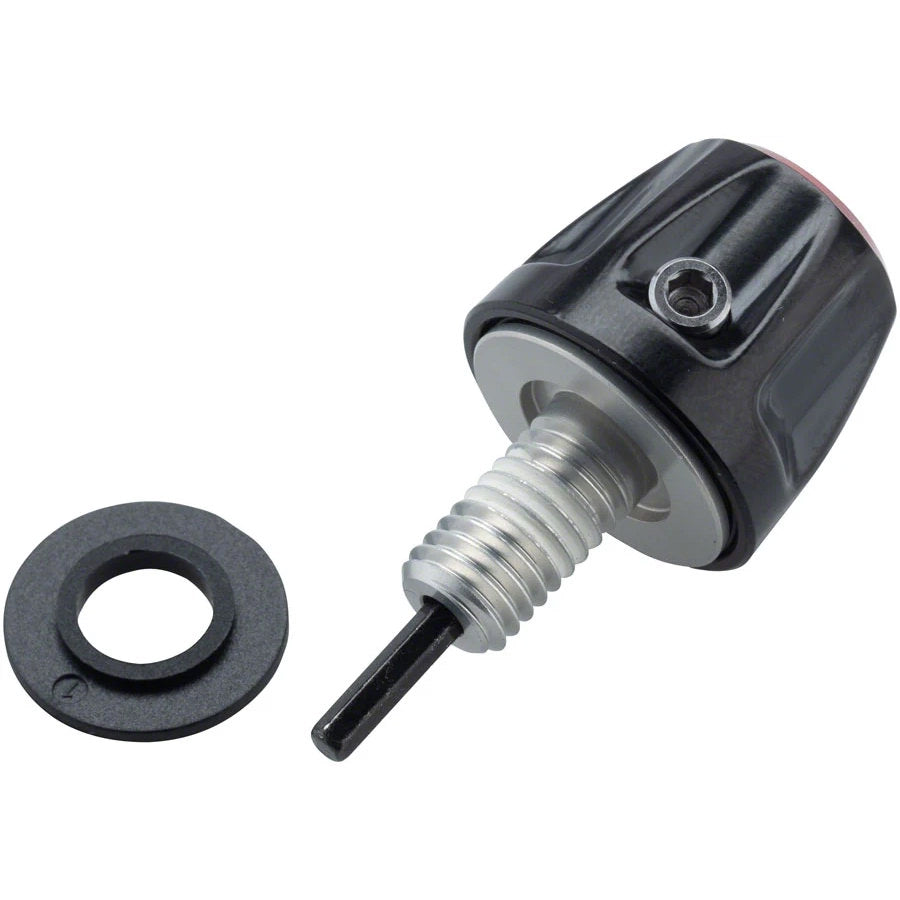 RockShox Rebound Knob Kit - Charger2/2.1, includes bolt, Lyrik/Pike (B1), BoXXer WC (C1+), BoXXer Ultimate (C2+)