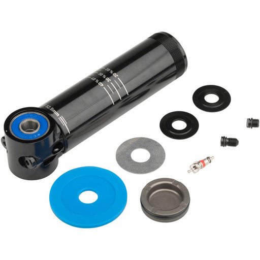 RockShox Damper Body/IFP - Bearing Eyelet, 50mm stroke (55mm plus 5mm Travel Spacer), Deluxe (A1), Super Deluxe (A1), Fast Black