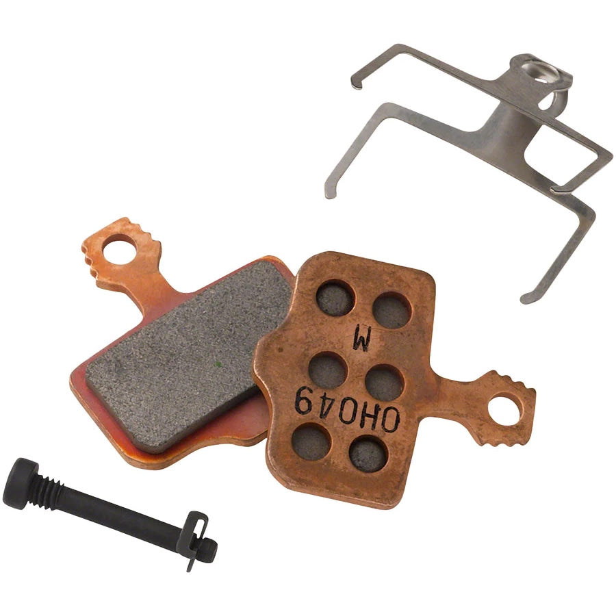 SRAM Disc Brake Pads - Organic Compound, Steel Backed, Powerful, For Level, Elixir, and 2-Piece Road