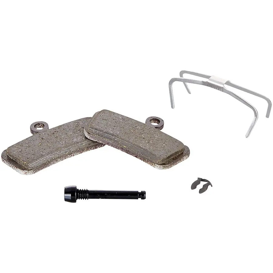 SRAM Disc Brake Pads - Organic Compound, Steel Backed, Powerful, For Trail, Guide, and G2