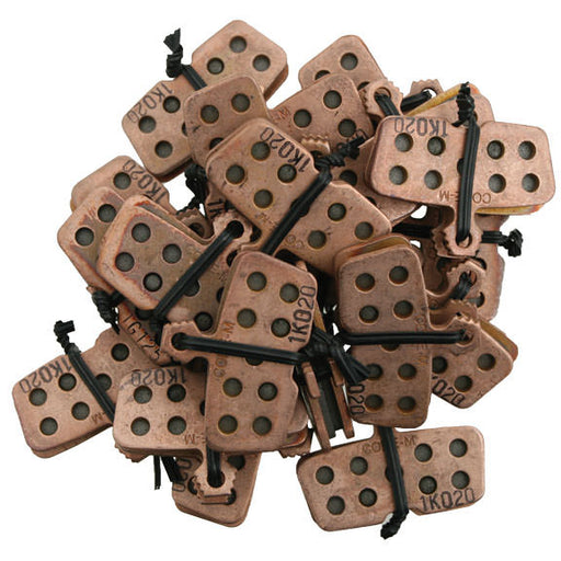 SRAM Disc Brake Pads - Sintered Compound, Steel Backed, Powerful, For Code/Code R/Code RSC/Guide RE, Bulk Box of 20