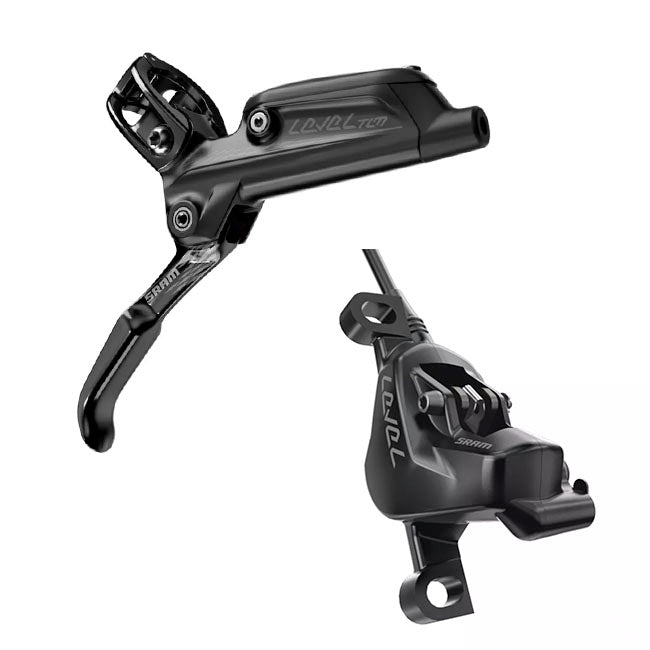 SRAM Level TLM Disc Brake and Lever - Front, Hydraulic, Post Mount, Diffusion Black, B1
