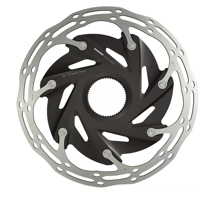 SRAM CenterLine XR Disc Brake Rotor - 140mm, Center Lock, Silver/Black