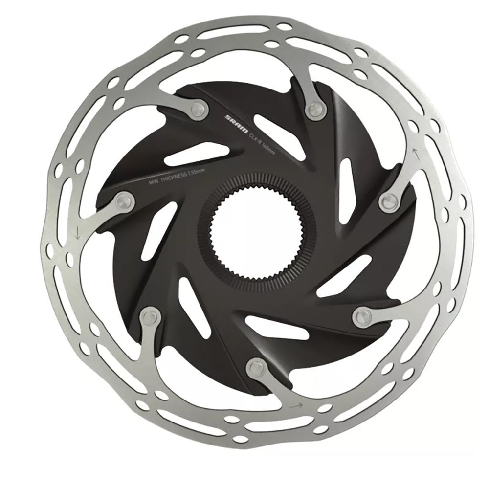SRAM CenterLine XR Disc Brake Rotor - 160mm, Center Lock, Silver/Black