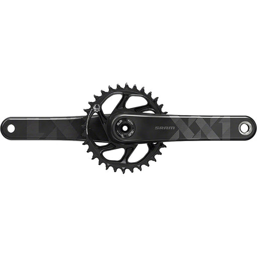 SRAM XX1 Eagle Carbon Boost Crankset - 175mm, 12-Speed, 34t, Direct Mount, DUB Spindle Interface, Black
