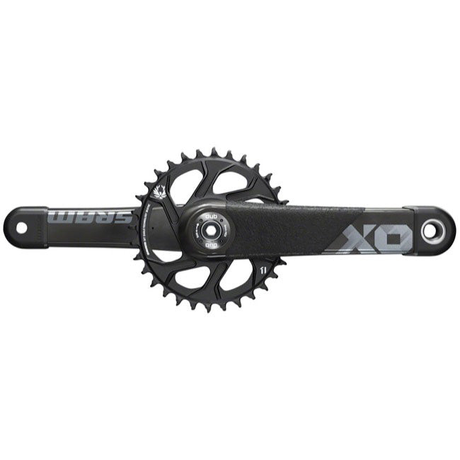 SRAM X01 All Downhill Crankset - 170mm, 10/11-Speed, 34t, Direct Mount, DUB Spindle Interface, Black, B1