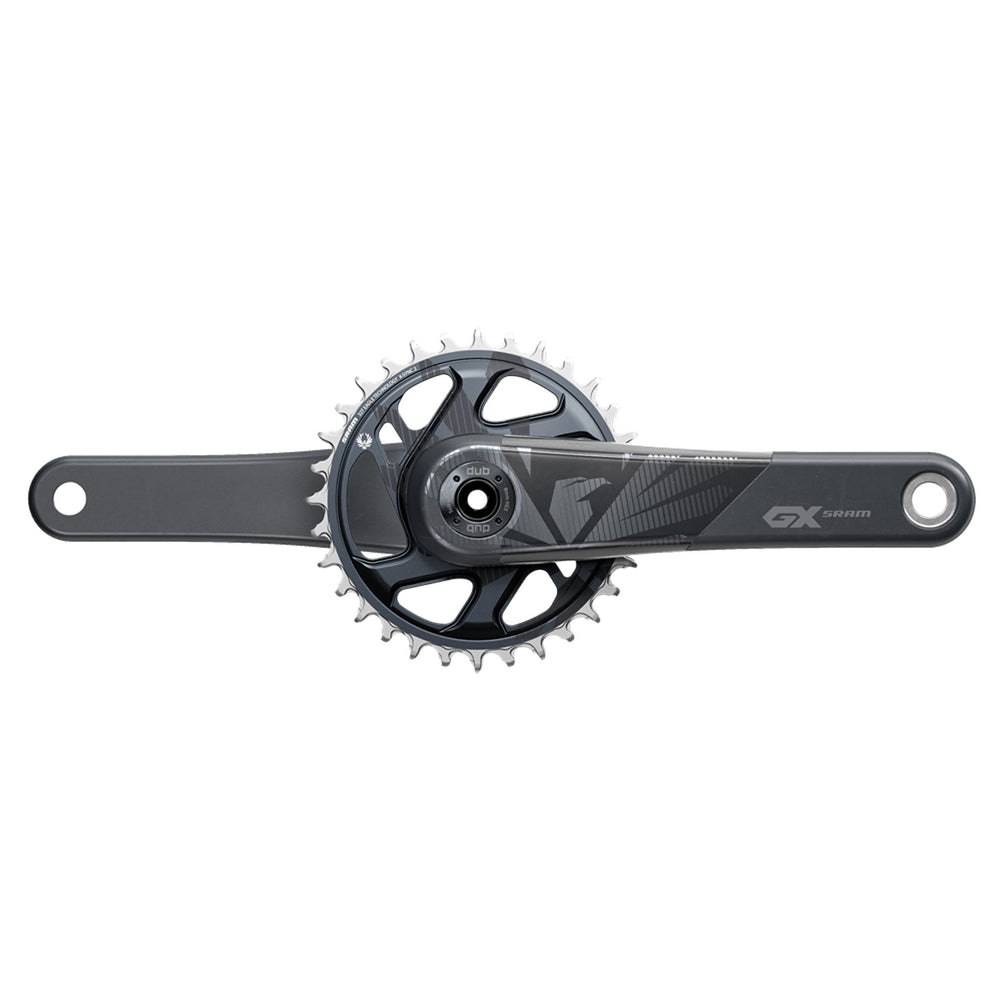 SRAM GX Eagle Carbon Boost Crankset - 175mm, 12-Speed, 32t, Direct Mount, DUB Spindle Interface, Lunar