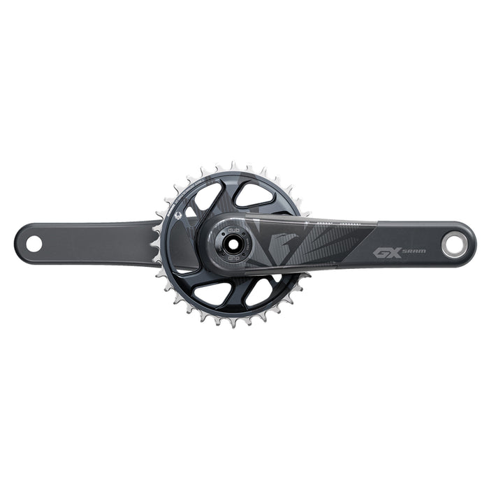 SRAM GX Eagle Carbon Boost Crankset - 175mm, 12-Speed, 32t, Direct Mount, DUB Spindle Interface, Lunar