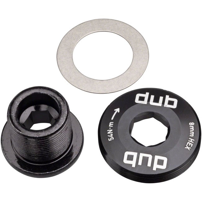 SRAM Self-Extracting Crank Arm Bolt Kit - M18/M30, DUB, Steel, Black