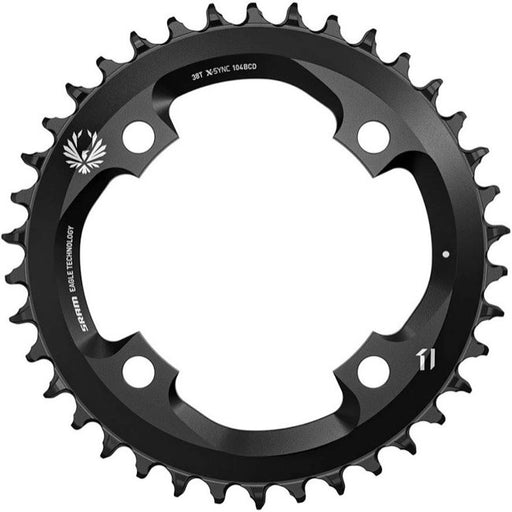 SRAM Eagle X-SYNC 2 Chainring - 38t, 104 BCD, Steel, Black