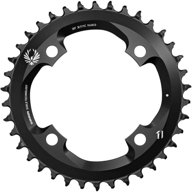 SRAM Eagle X-SYNC 2 Chainring - 38t, 104 BCD, Steel, Black