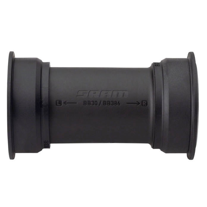 SRAM DUB PressFit BB386 Bottom Bracket - 386 EVO, 86mm, Road, Black