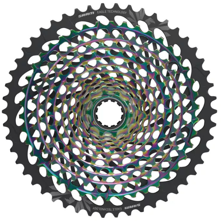 SRAM XX1 Eagle AXS XG-1299 Cassette - 12-Speed, 10-50t, Rainbow, For XD Driver Body