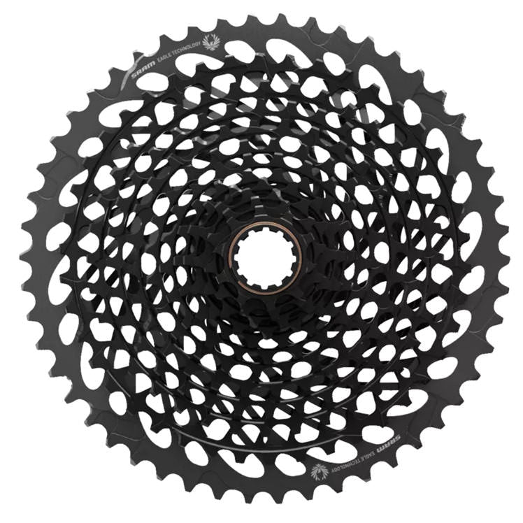 SRAM X01 Eagle XG-1295 Cassette - 12-Speed, 10-52t, Black, For XD Driver Body