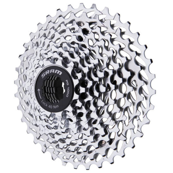 SRAM PG-1050 Cassette - 10 Speed 12-36t Silver