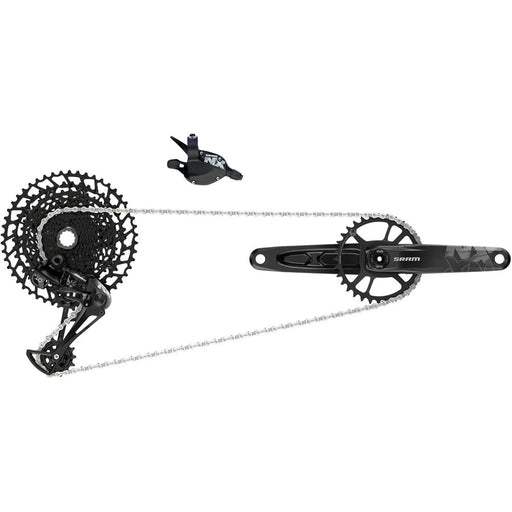 SRAM NX Eagle Groupset: 170mm 32 Tooth DUB Crank, Rear Derailleur, 11-50 12-Speed Cassette, Trigger Shifter, and Chain