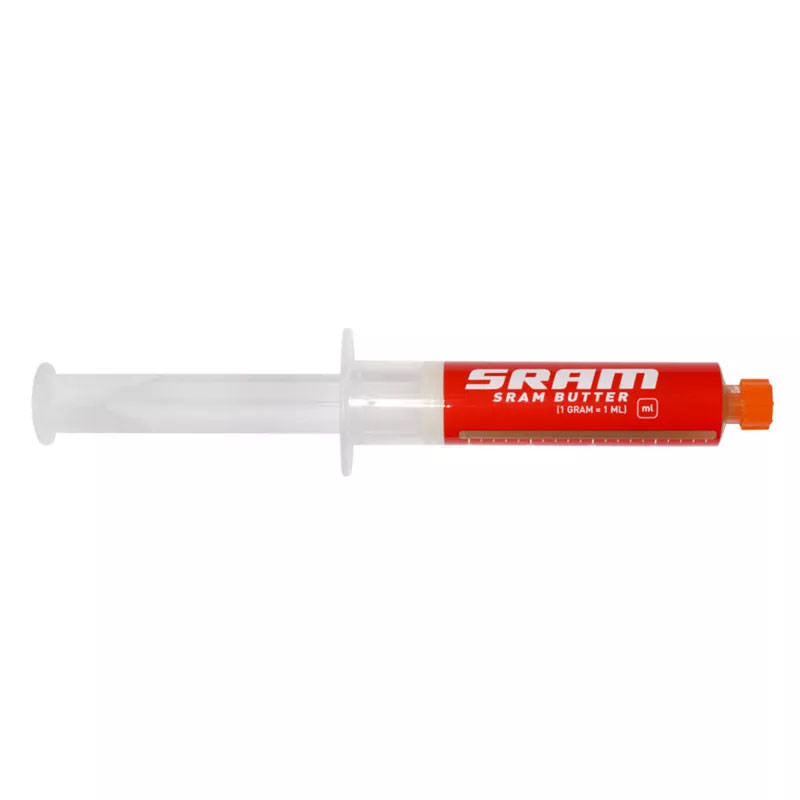 SRAM Butter Grease for Pike and Reverb Service, Hub Pawls, 20ml Syringe