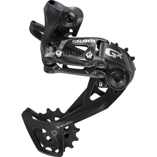 SRAM GX Rear Derailleur - 11 Speed Long Cage Black 2x With Clutch