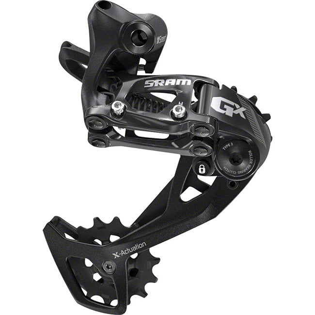 SRAM GX Rear Derailleur - 11 Speed Medium Cage Black 2x With Clutch