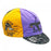 Cinelli Cycling Cap, Stevie Gee Art, High Flyers, Purple/Yello