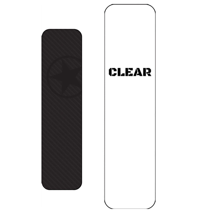 Bike Armor Shuttle Shield D-tube Frame Protector Kit - Carbon