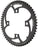 Gates Carbon Drive Belt Drive CDX Front Sprocket, 104BCD - 55t