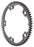 Gates Carbon Drive Belt Drive CDX Tandem Front Sprocket, 130BCD - 66t