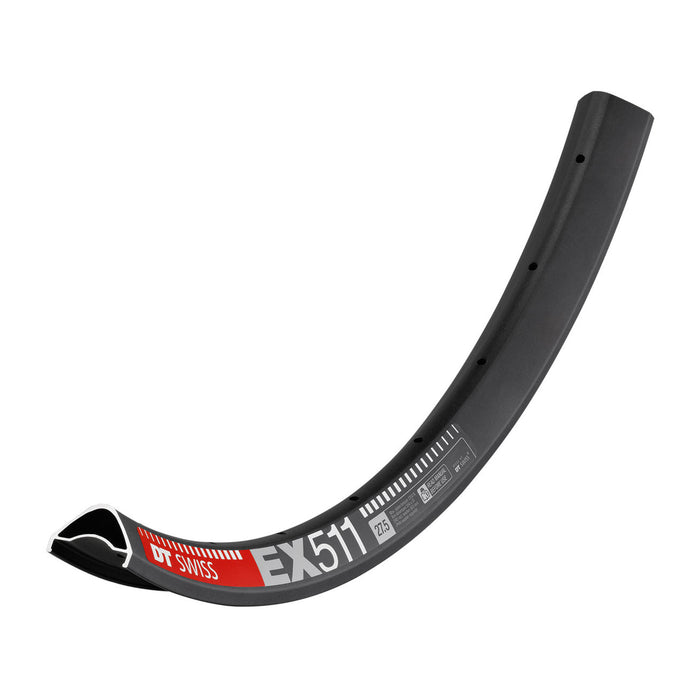 DT-Swiss EX 511 Tubeless Ready 29" Disc Rim, 28h - Blk