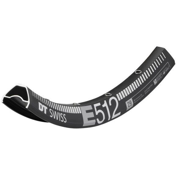DT-Swiss E 512 Tubeless Ready 29" Disc Rim, 32h - Blk