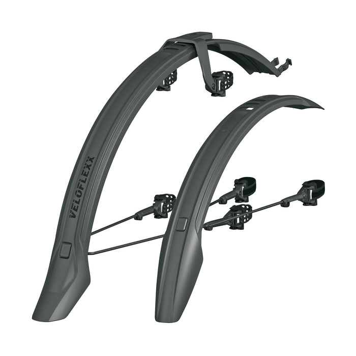 SKS VeloFlexx 55 Fender Set, Front/Rear - Black